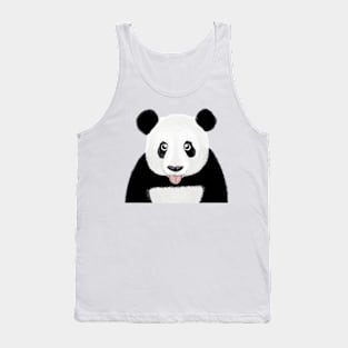 Cute Panda Tank Top